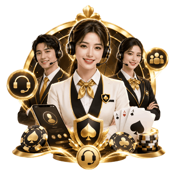 ทีมงาน บริการสมาชิกคาสิโน